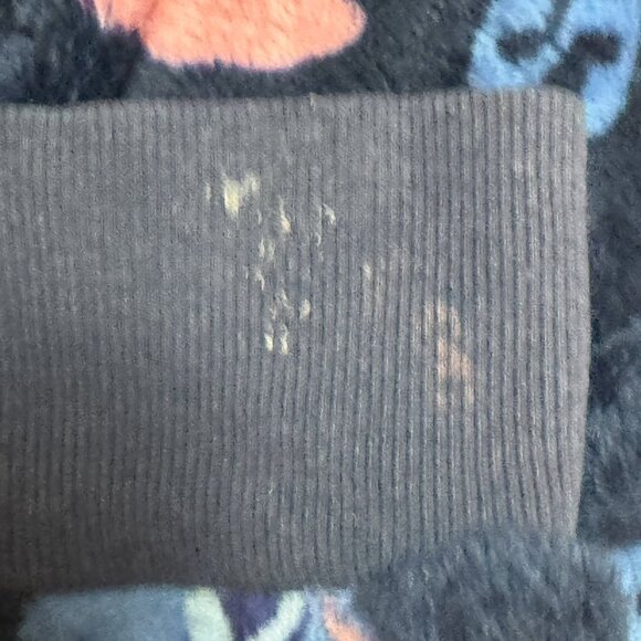 Disney Lilo & Stitch Fleece Jacket Pullover Sweater 1/4 Zip Pullover Unisex | L - Picture 5 of 9